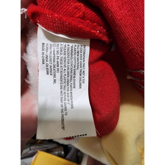 Vintage Felt Santa Tree Topper/Mantle Piece - Picture 2 of 4